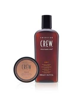 AMERICAN CREW Next Level Grooming Daily Deep Moisturizing Shampoo / Fiber Cream von AMERICAN CREW