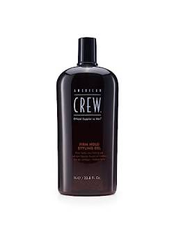 American Crew Firm Hold Haar Styling Gel, 1er Pack (1 x 1L) von AMERICAN CREW