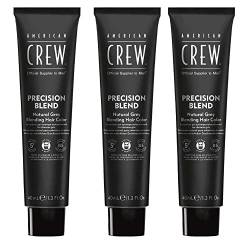 American Crew Precision Blend Med Natural, 40 ml (Pack of 3) von AMERICAN CREW
