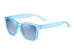 AMEXI Sonnenbrille-Herren-Damen-Polarisiert-Rechteckig-Sonnenbrillen Unisex Retro Klassische Vintage Polarisierte Brille UV400 Schutz Classic Sunglasses Eckig für Fahren von AMEXI