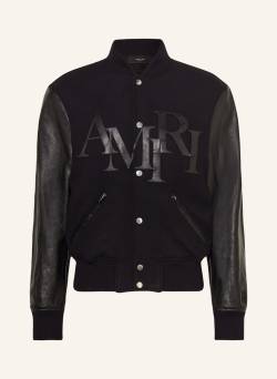 Amiri Blouson Im Materialmix schwarz von AMIRI