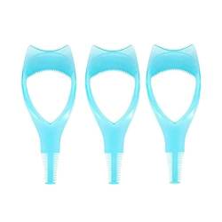 AMIUHOUN Wimpern-Werkzeug, Mascara-Applikator, Wimpern-Werkzeug, für oberes, unteres Auge, Wimperntuschen-Schutz, Blau von AMIUHOUN