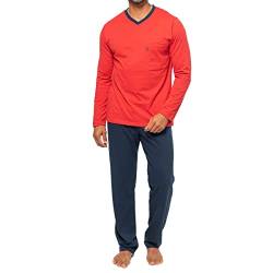 AMMANN - Organic Cotton - Schlafanzug Langarm (106 Rot) von AMMANN