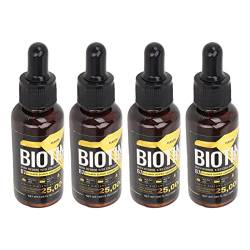 Haarstärkendes Öl, Haarwachstumsöl 4 Stück 30 Ml Nähren Hydrolysiertes Kollagen B7 Vitamin Biotin für Glatzenbildung von AMONIDA
