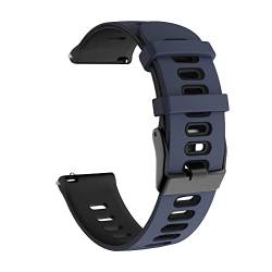 AMSOH 20 mm Uhrenarmband für Garmin Venu SQ, Silikon-Armband für Venu 2 Plus Forerunner245 645/GarminMove Sport/Vivomove HR, 20 mm, Achat von AMSOH