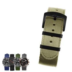 AMSOH Nato-Armband aus Nylon für Rox S-eiko-Armband, 20 mm, 22 mm, weiches Armband, 20 mm, Achat von AMSOH