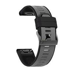 AMSOH Silikon-Uhrenarmband mit Schnellentriegelung für Garmin Fenix 6, 6X, Pro, 5X, 5 Plus, 3HR, Fenix 7X, 7, Forerunner 935, 945 Smartwatch, Other 22mm width, Achat von AMSOH