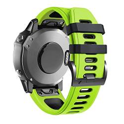 AMSOH Sport-Silikonarmband für Garmin Fenix 5X 5 Plus 6X 6 Pro COROS VERTIX 2 7X 7 Epix Gen 2 Stahlschnalle Easyfit Armband 22 26 mm, 22mm Fenix 5 6 7, Achat von AMSOH