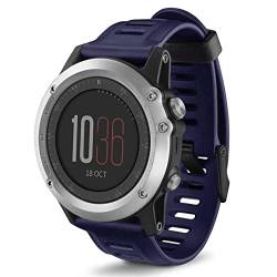 AMSOH Uhrenarmband für Garmin Fenix 3 7X, weiches Silikon, Ersatzband für Garmin Fenix 5X/5X Plus/6X/6X Pro/3/3HR, 26mm For Fenix 3 HR, Achat von AMSOH