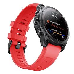 AMSOH Uhrenarmband für Garmin Fenix 7 7S 7X 6 6S 6X Pro 5X 5 Smartwatch-Armband aus Silikon Descent G1 Solar Forerunner 935 945 Schnellverschluss Correa, For Descent Mk1 Mk2 Mk2i, Achat von AMSOH