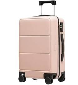 AMYSTY Koffer Trolley Reisekoffer Handgepäck Handgepäck Mit Spinnerrädern, Gepäck, Das Mit Schloss Im Flugzeug Transportiert Werden Kann Rollkoffer (Color : D, Size : 24inch) von AMYSTY