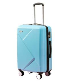 AMYSTY Koffer Trolley Reisekoffer Handgepäck Handgepäck-Sets Mit Spinner-Rädern, Tragbares, Leichtes ABS-Gepäck Für Die Reise Rollkoffer (Color : E, Size : 22in) von AMYSTY