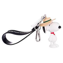 AMZYY Snoopy Schlüsselbund, Mode Cartoon Niedlichen Schlüsselanhänger Snoopy Bag Schlüsselanhänger Anhänger, für Mädchen Tasche Schlüsselring Geschenke Kinder Geschenk Schlüsselanhänger,A von AMZYY