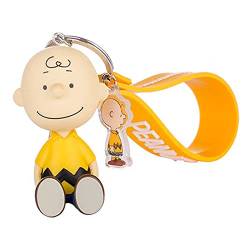 AMZYY Snoopy Schlüsselbund, Mode Cartoon Niedlichen Schlüsselanhänger Snoopy Bag Schlüsselanhänger Anhänger, für Mädchen Tasche Schlüsselring Geschenke Kinder Geschenk Schlüsselanhänger,F von AMZYY