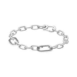 Armband Damen PRE-Sale Herbst 100% Silber ME Kette Perle Armband Ring Halskette DIY Benutzerdefinierte Geschenk Großhandel Freies Verschiffen Armband (Material : 599662C00-17.5) von AMair