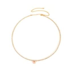 ANAZOZ Taillenkette Damen, Kettengürtel Damen Gold Körperkette Damen Sexy Rosa Schmetterling Zirkonia Kette von ANAZOZ