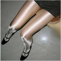 ANDIBEIQI 2 Pairs Dance Strümpfe Frauen Shaping Socken Öl Socken Shiny Silk Strumpfhosen Tanzstrumpfhosen 70den von ANDIBEIQI