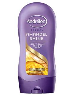 Andrelon Conditioner - Almond Shine - verleiht stumpfen Haar Glanz - 6er Pack (6 x 300ml) von ANDRELON