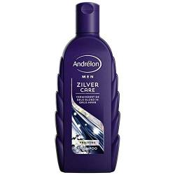 Andrelon Shampoo Men - Silver Care - für Männer mit grauem oder weißem Haar - 3er Pack (3 x 300ml) von ANDRELON