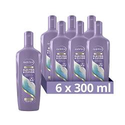 Andrélon Special Clay Frisches & Reines Shampoo für fettiges Haaransatz und trockene Spitzen - 6 x 300ML - Vorteilspack von ANDRELON