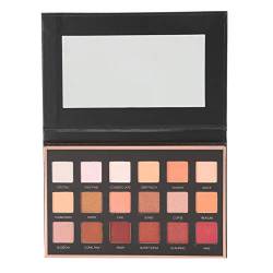 18 Farben Lidschatten Make-up langlebige wasserdichte kosmetische Lidschattenplatte, Make-up Geschenkset für Teen Girls, Anfänger und Profis(2A #) von ANGGREK