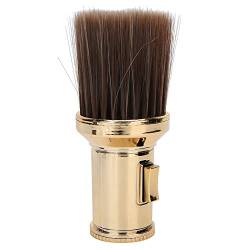 Barber Neck Duster Brush, Multifunktionaler Broken Hair Sweep Brush Neck Duster Brush Bart Rasierpinsel für Barber Shop (Gold) von ANGGREK