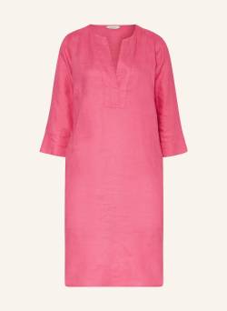 Angoor Leinenkleid Mit 3/4-Arm pink von ANGOOR
