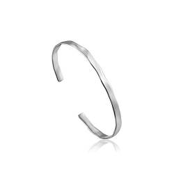 ANIA HAIE Damen-Armreif Crush Cuff 925er Silber One Size Silber 32014145 von ANIA HAIE