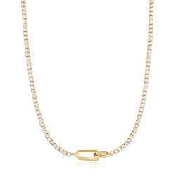 ANIA HAIE Halskette N041-03G-W Dance Til Dawn Damen Necklace verstellbare Mitte 38234 Marke, Einheitsgröße, Nicht-Edelmetall, Kein Edelstein von ANIA HAIE