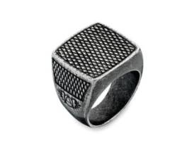 ANJEWELS Anel Homem-Ring: Get Lucky AA.R02A-10 Marke, Einheitsgröße, Nicht-Edelmetalle, Kein edelstein von ANJEWELS