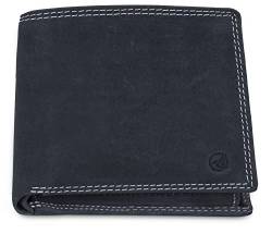 ANTONIO VALERIA Ben Vintage Black Leather Wallet for Men von ANTONIO VALERIA