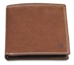 ANTONIO VALERIA Ben Washed Redwood Leather Wallet for Men von ANTONIO VALERIA