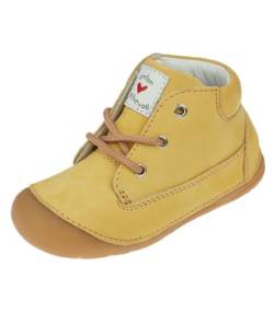 ANTONLIEBEVOLL Lauflernschuh Ino Weite: Mittel JoJo-Lemon Gr. 21 Baby Lauflernschuhe aus Leder - Krabbelschuhe mit Klettverschluss - praktische Kleinkinder Schuhe von ANTONLIEBEVOLL