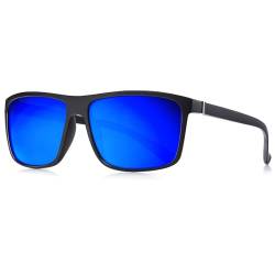 ANYLUV Polarisiert Sonnenbrille-Herren Damen Outdoor Sunglasses Sonnenbrillen Unisex Retro Schwarz Brille UV400 Fahren Wandern Golf von ANYLUV