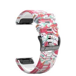 ANZOAT 22 x 26 mm Smartwatch-Silikonband für Garmin Fenix 7 7X 5 5X Plus 6 6X Pro Epix 935 Uhrenarmband Schnellverschluss-Armband Correa, Quickfit 26mm, Achat von ANZOAT