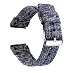 ANZOAT Armband für Garmin Epix Fenix 7, 7X, 5, 5X, Plus, 6, 6X, Pro 3, 3HR, 22, 26 mm, weiches Nylon, Smartwatch-Armband, Zubehör, 22mm Fenix 5 6 935, Achat von ANZOAT