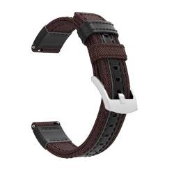 ANZOAT Nylon-Canvas-Armband für Garmin Vivoactive 3/4/Forerunner 645 245M 745/Venu SQ/S40 Sport Smart Quick Replacement Wristband Correa, For Vivoactive 4, Achat von ANZOAT