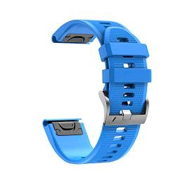 ANZOAT Uhrenarmband für Garmin Fenix 7 7X 5 6 5X 6X Pro Plus 3 HR Epix Gen 2 Saphir-Silikon-Smartwatch-Armband 22 mm 26 mm, Fenix 5 Plus 6 Pro, Achat von ANZOAT