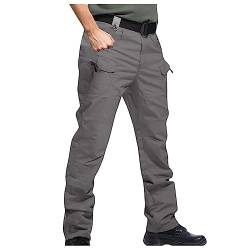 AOCRD Lässige Taktische Hose für Herren, Outdoor, Militär, Cargo, wasserabweisend, mehrere Taschen, Kampfarbeitshose, Airsoft, Arbeitskleidung, Jagdhose von AOCRD