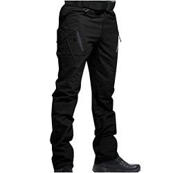 AOCRD Wanderhose für Herren, Outdoor, viele Taschen, atmungsaktiv, Wanderhose, leicht, schnell trocknend, Winddicht, Klettern, Sportbekleidung, Freizeithose von AOCRD