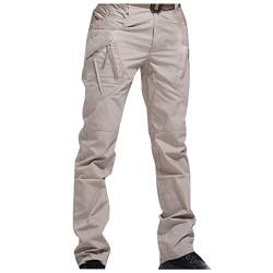 AOCRD Wanderhose für Herren, Outdoor, viele Taschen, atmungsaktiv, Wanderhose, leicht, schnell trocknend, Winddicht, Klettern, Sportbekleidung, Freizeithose von AOCRD