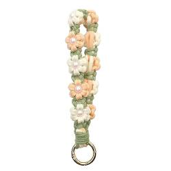 AOKSUNOVA Schlüsselanhänger Armband Rosa Schlüsselanhänger Frauen Schlüsselband Band Makramee Geschenk für Frauen von AOKSUNOVA
