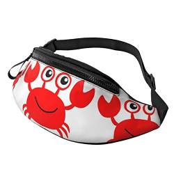 Gürteltasche für Damen Herren Crabby But Cute Hip Gürteltasche Geldbörse Sporttasche Handytasche von AOOEDM