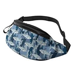 Sea Animal Fish Fanny Pack Sport Casual Hüfttasche für Damen Herren Modisch von AOOEDM