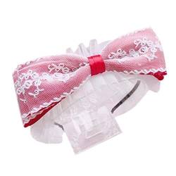 Japanisches Stirnband Spitze Schleife Haarband Maid Spitze Kopfbedeckung Haarnadel Haarschmuck Für Freund Geburtstag Kopfbedeckung von AOOOWER
