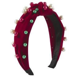 Stirnbänder mit breiter Krempe, für Damen und Mädchen, Weihnachts-Haarband für Haarreifen, Mehrzweck-Haarband zum Fotografieren, Weihnachts-Stirnbänder für Damen, Weihnachts-Stirnbänder für Kinder, von AOOOWER