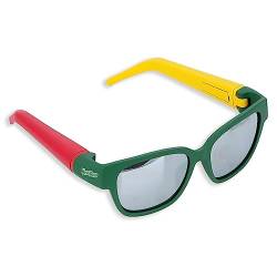 Vintage Damen-Sonnenbrille, modisch, quadratisch, abnehmbare Aufbewahrungsbügel, rechteckig, flache Linse, Brillen für Herren, Retro-Sonnenbrille für Damen, Herren, quadratisch, rechteckig, modische von AOOOWER