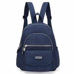 AOTIAN Mini Rucksack Für Mädchen Und Damen Leichtgewicht Kleine Lässiger Daypacks Tasche 7 Liter Blau von AOTIAN