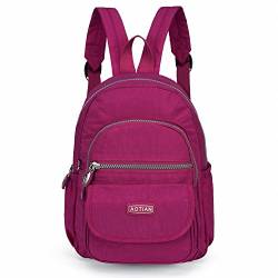 AOTIAN Mini Rucksack Für Mädchen Und Damen Leichtgewicht Kleine Lässiger Daypacks Tasche 7 Liter Rosa von AOTIAN