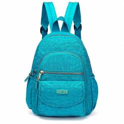 AOTIAN Mini Rucksack Für Mädchen Und Damen Leichtgewicht Kleine Lässiger Daypacks Tasche 7 Liter Türkis von AOTIAN